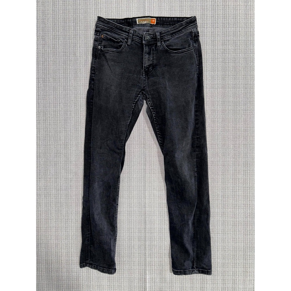 Weatherproof Vintage Jeans Mens 32x30 Black Stretch Dark Wash Slim Fit Skinny